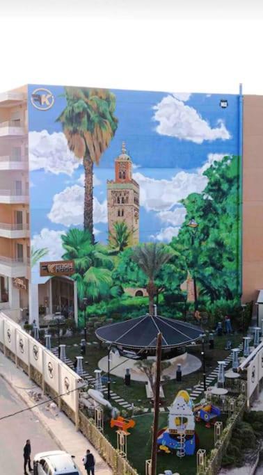Appart Majorelle Terrasse Wifi Centre Ville มาร์ราเกช ภายนอก รูปภาพ