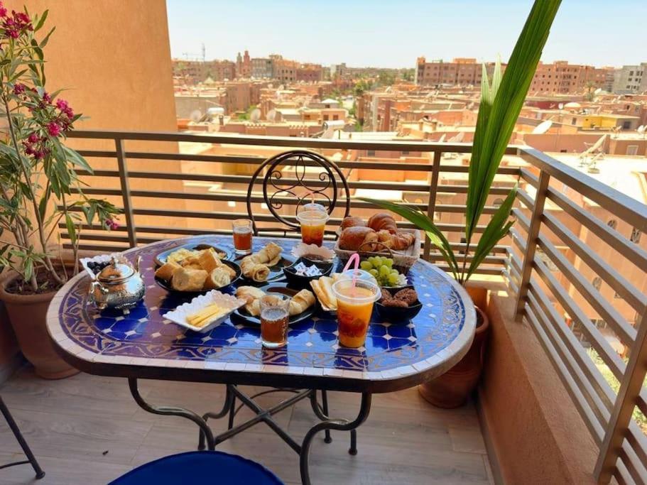 Appart Majorelle Terrasse Wifi Centre Ville มาร์ราเกช ภายนอก รูปภาพ