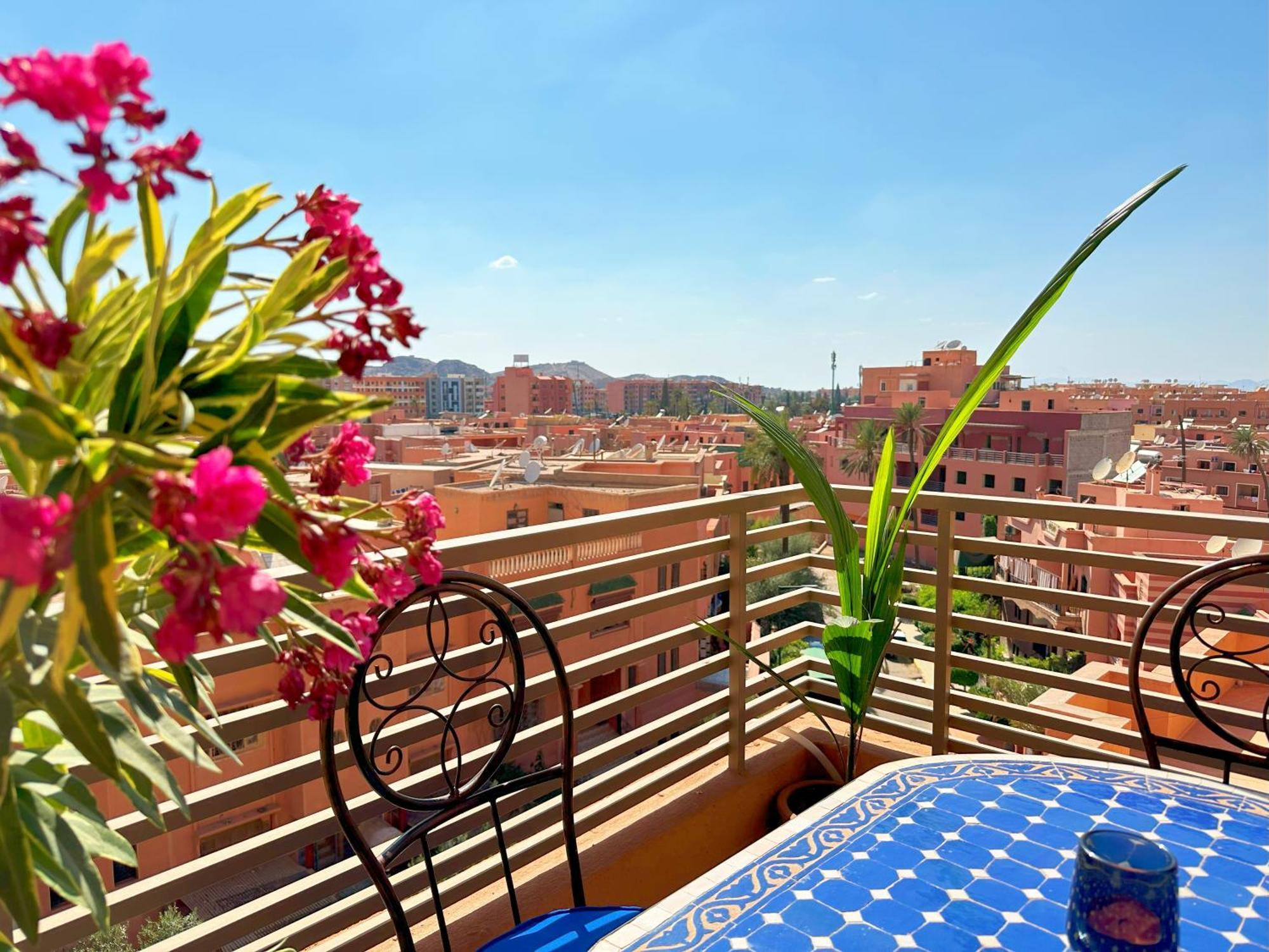 Appart Majorelle Terrasse Wifi Centre Ville มาร์ราเกช ภายนอก รูปภาพ